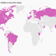 Image for article titled Map: From Canada to Grenada, nearly 40% of the world can now get online visas to India